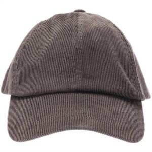 NEW CC BEANIES women's corduroy pony tail hat in gray